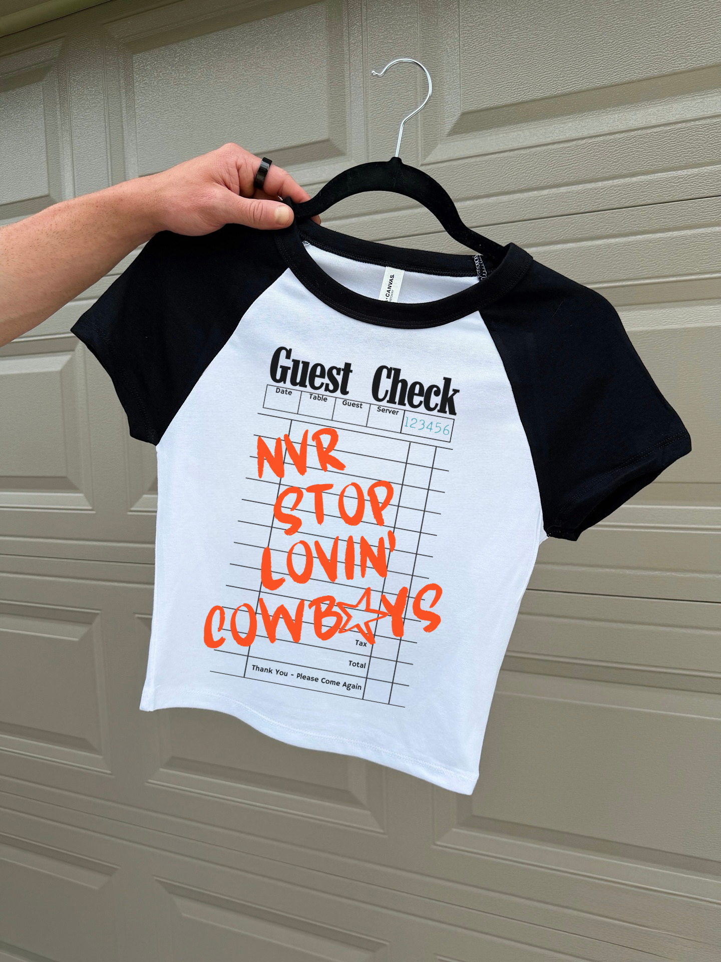 Nvr Stop Lovin’ Cowboys Baby Tee