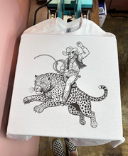 Load image into Gallery viewer, Cowboy Zoo Tee or Crewneck
