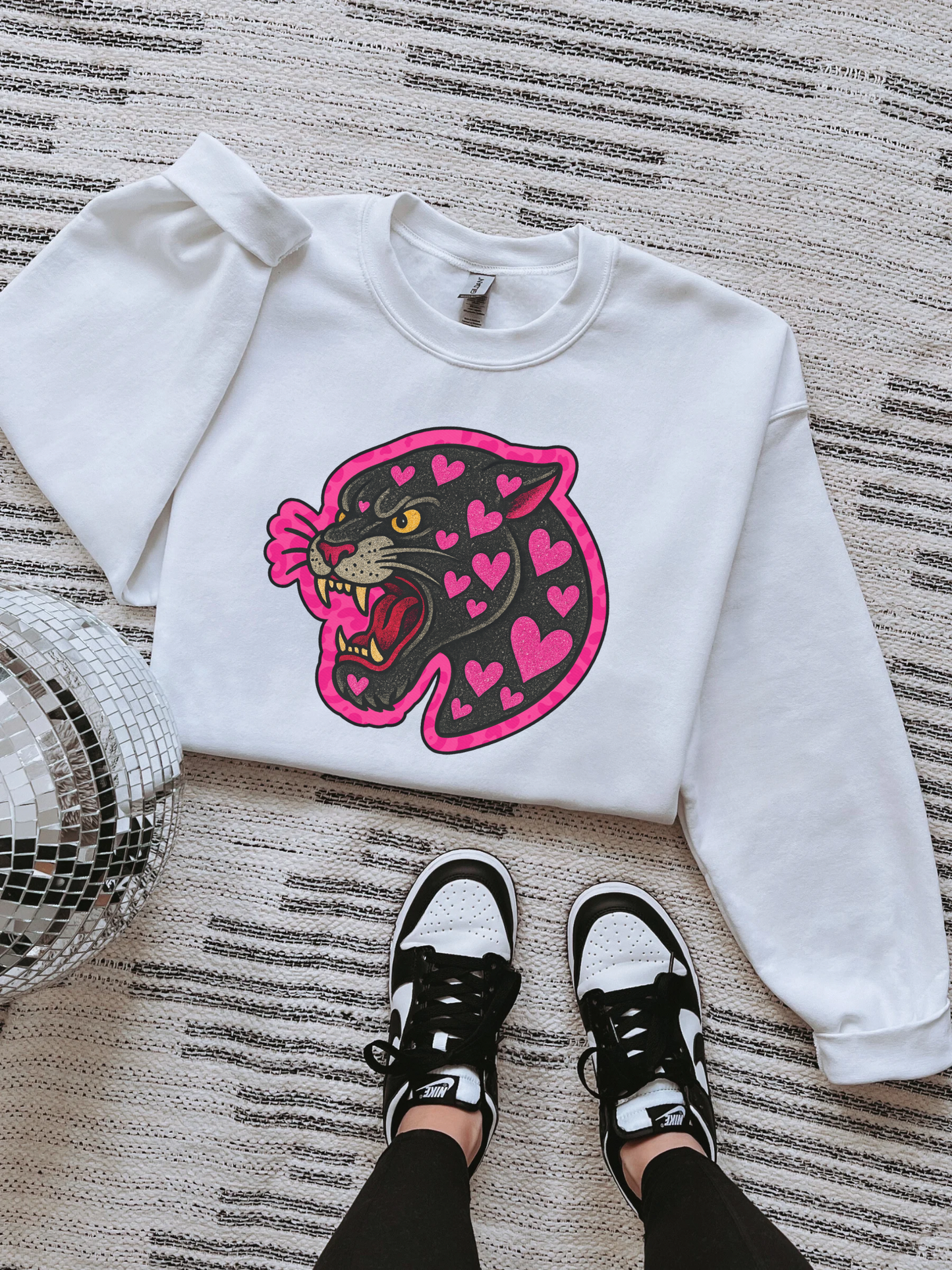 Tattoo Panther TEE or CREWNECK