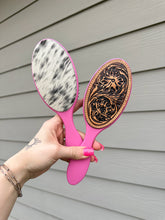 Load image into Gallery viewer, Pink Western Hair Brush (2 options)
