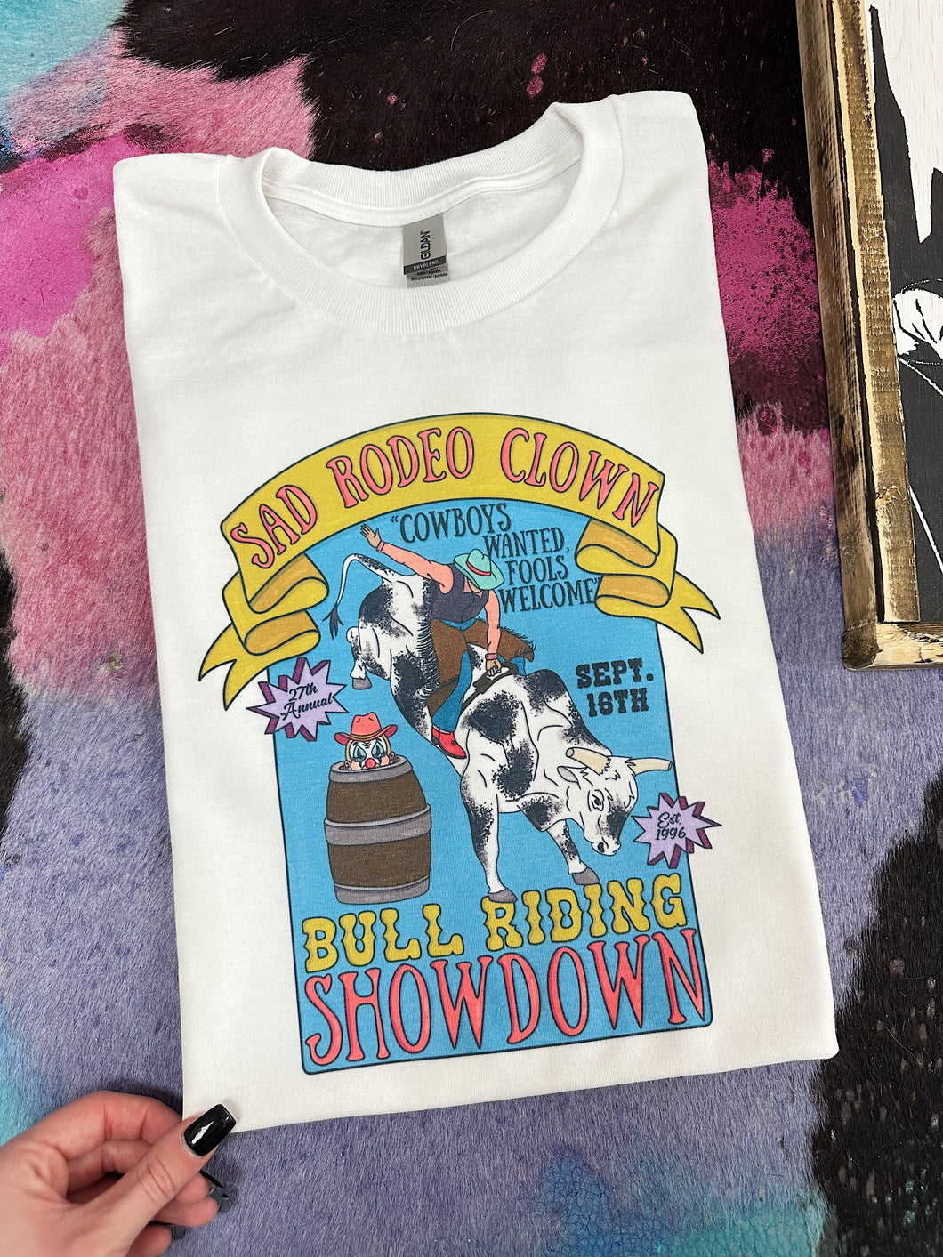 Rodeo Poster TEE or CREWNECK