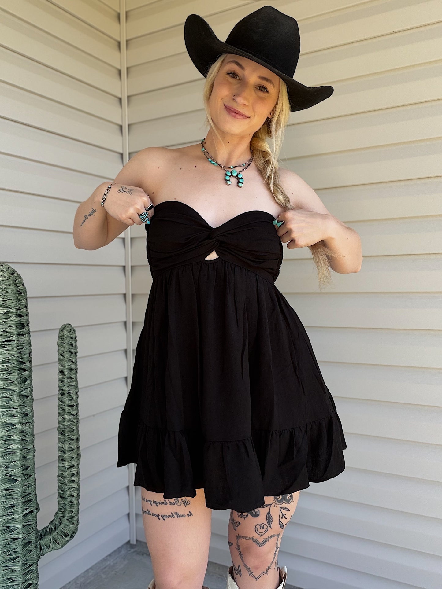 The Lil’ Black Dress (Open Back)