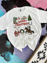Load image into Gallery viewer, Wild West Christmas TEE or CREWNECK
