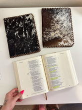 Load image into Gallery viewer, Cowhide Bible / Book Cover
