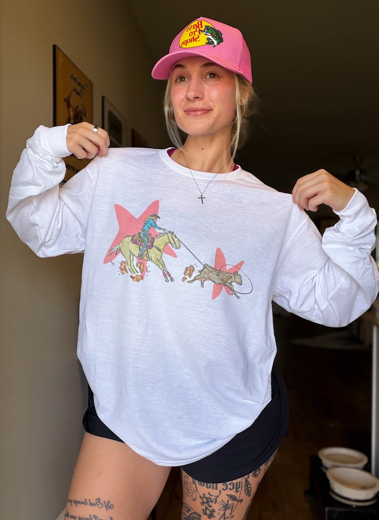 Cowgirl Roundup Long Sleeve Tee