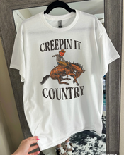 Load image into Gallery viewer, Creepin It Country Tee or Crewneck
