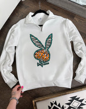 Load image into Gallery viewer, Western Bunny Quarter Zip
