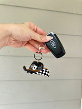 Load image into Gallery viewer, Gambler Cowboy Hat Keychain
