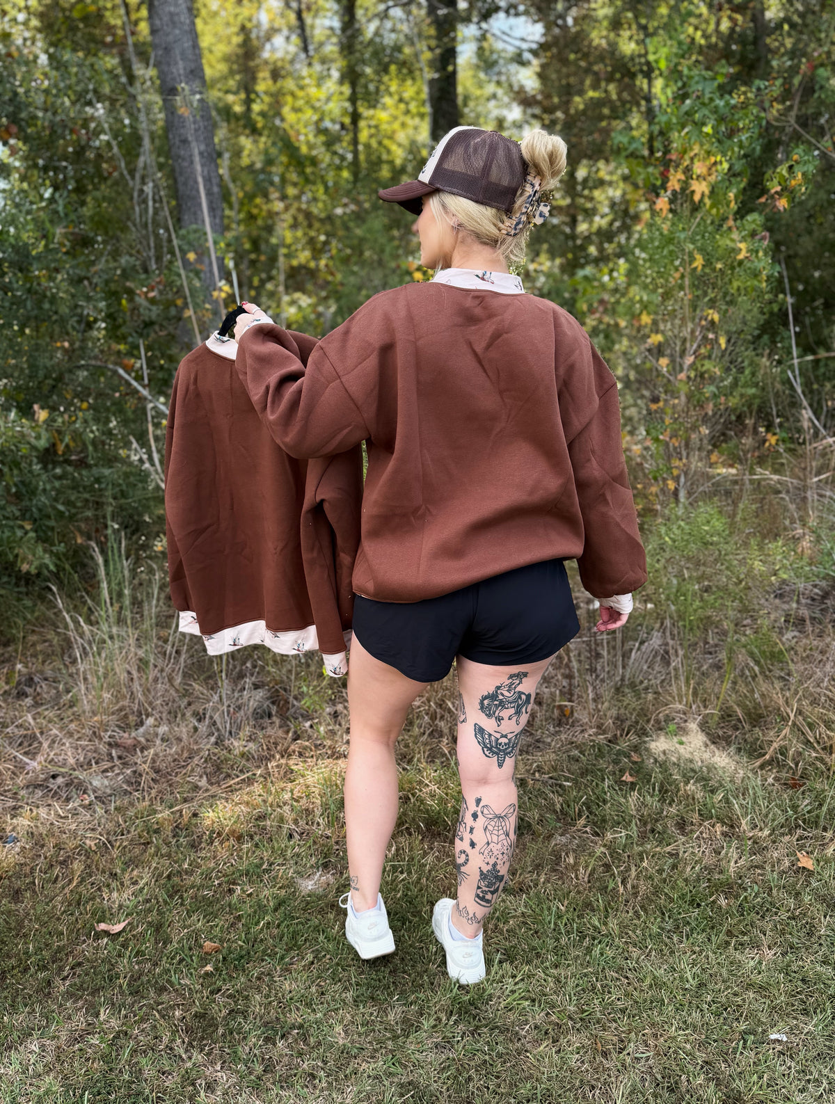 Mallard Mock Neck Sweatshirt