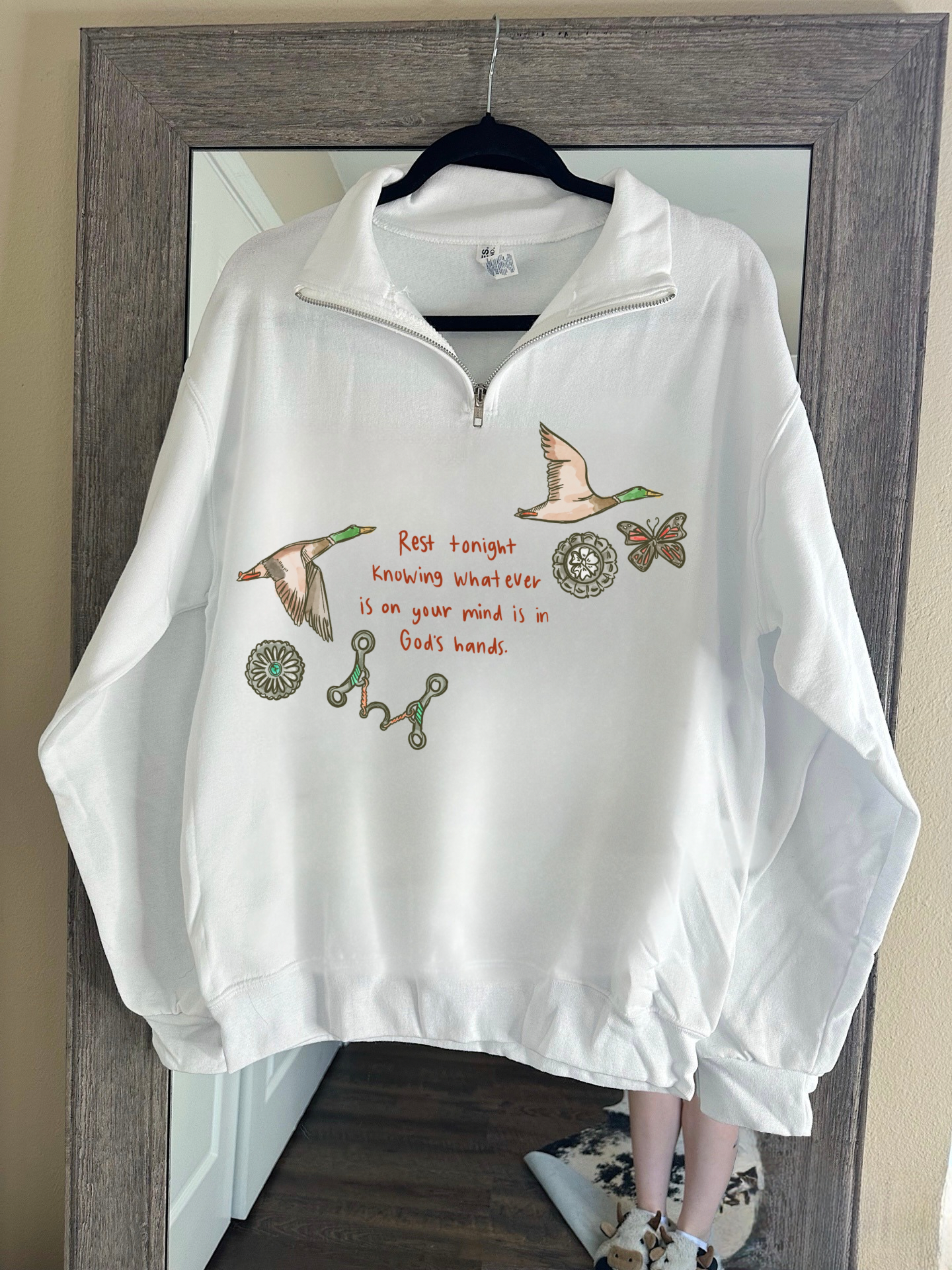 In God’s Hands Quarter Zip