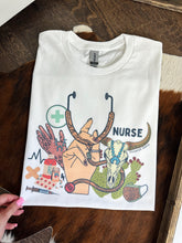 Load image into Gallery viewer, Western Nurse TEE, CREWNECK or QUARTER ZIP
