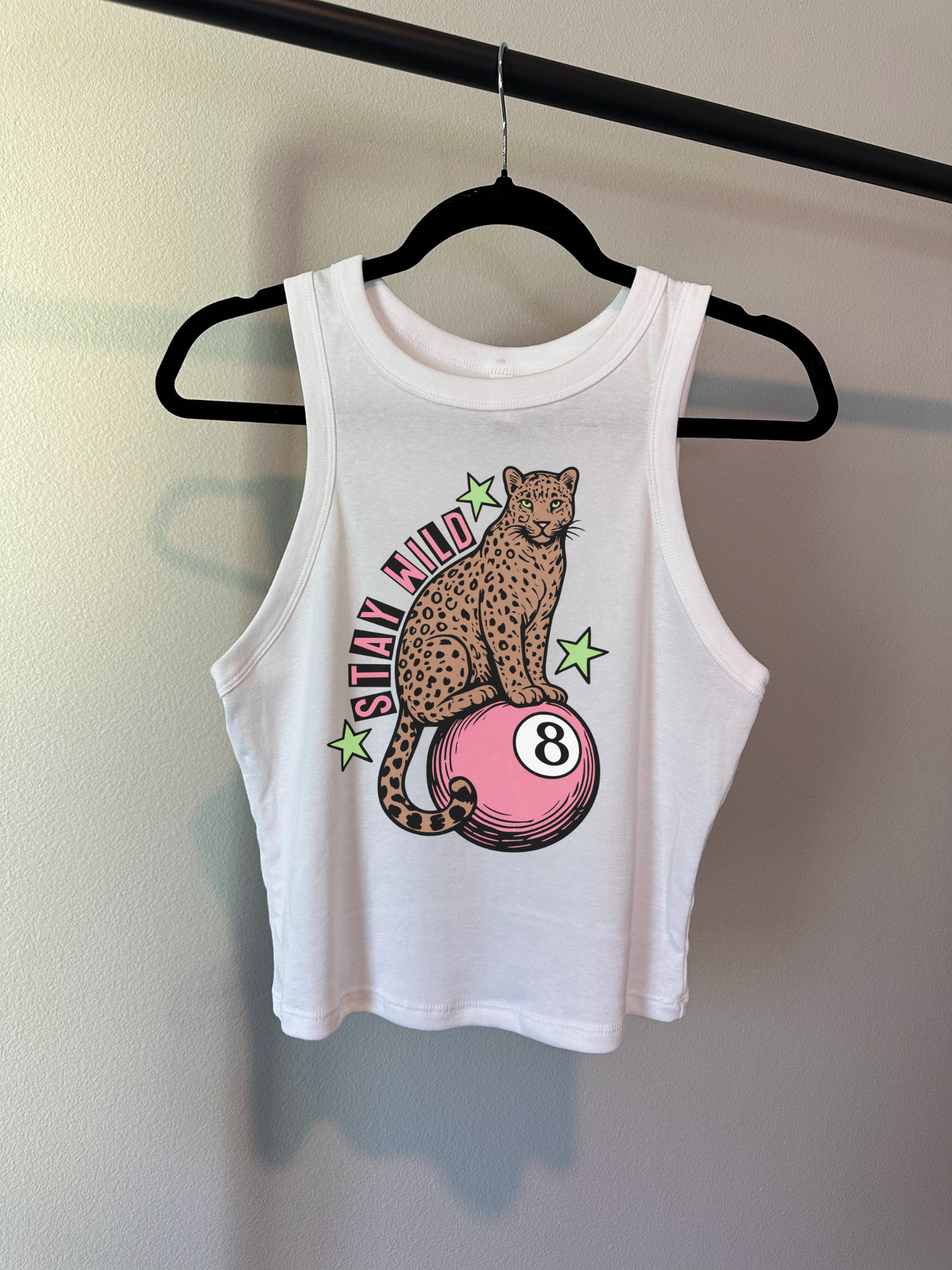 Stay Wild Cropped Tank
