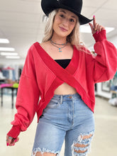 Load image into Gallery viewer, The Shiloh Reversible Crew (Red)
