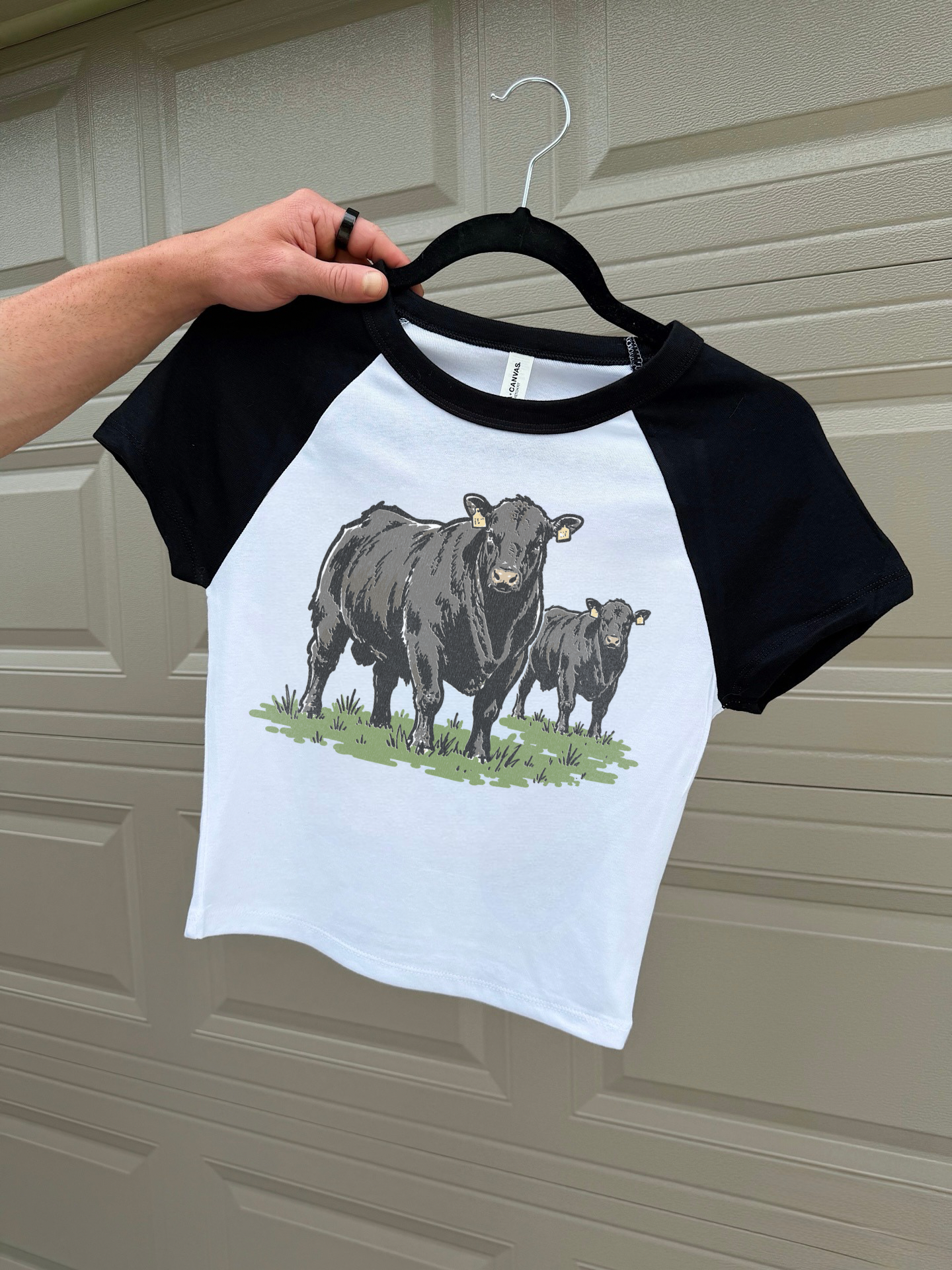 Angus Cow Baby Tee