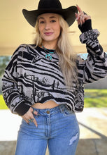 Load image into Gallery viewer, Wild West Zoo Sweater
