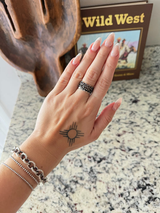 The Peace Sign Cuff