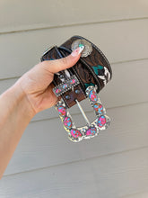 Load image into Gallery viewer, Hot Pink &amp; Turquoise Buckle
