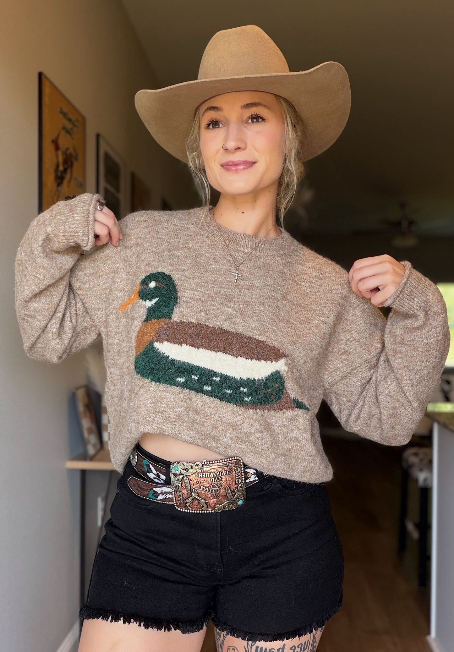 Cozy Mallard Sweater