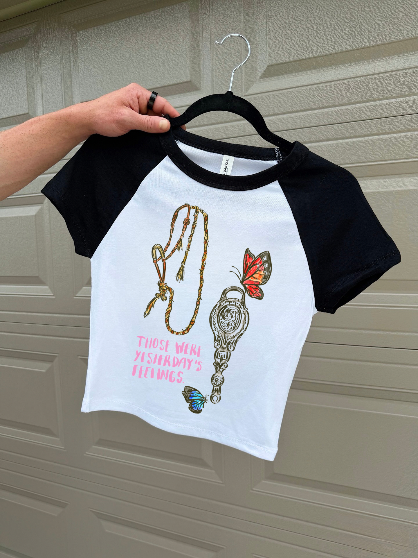 Those Were Yesterday’s Feelings Baby Tee