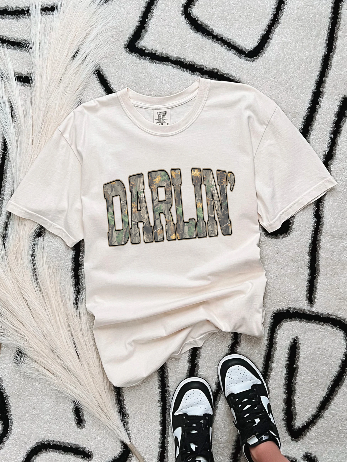 Camo Darlin’ COMFORT COLORS TEE
