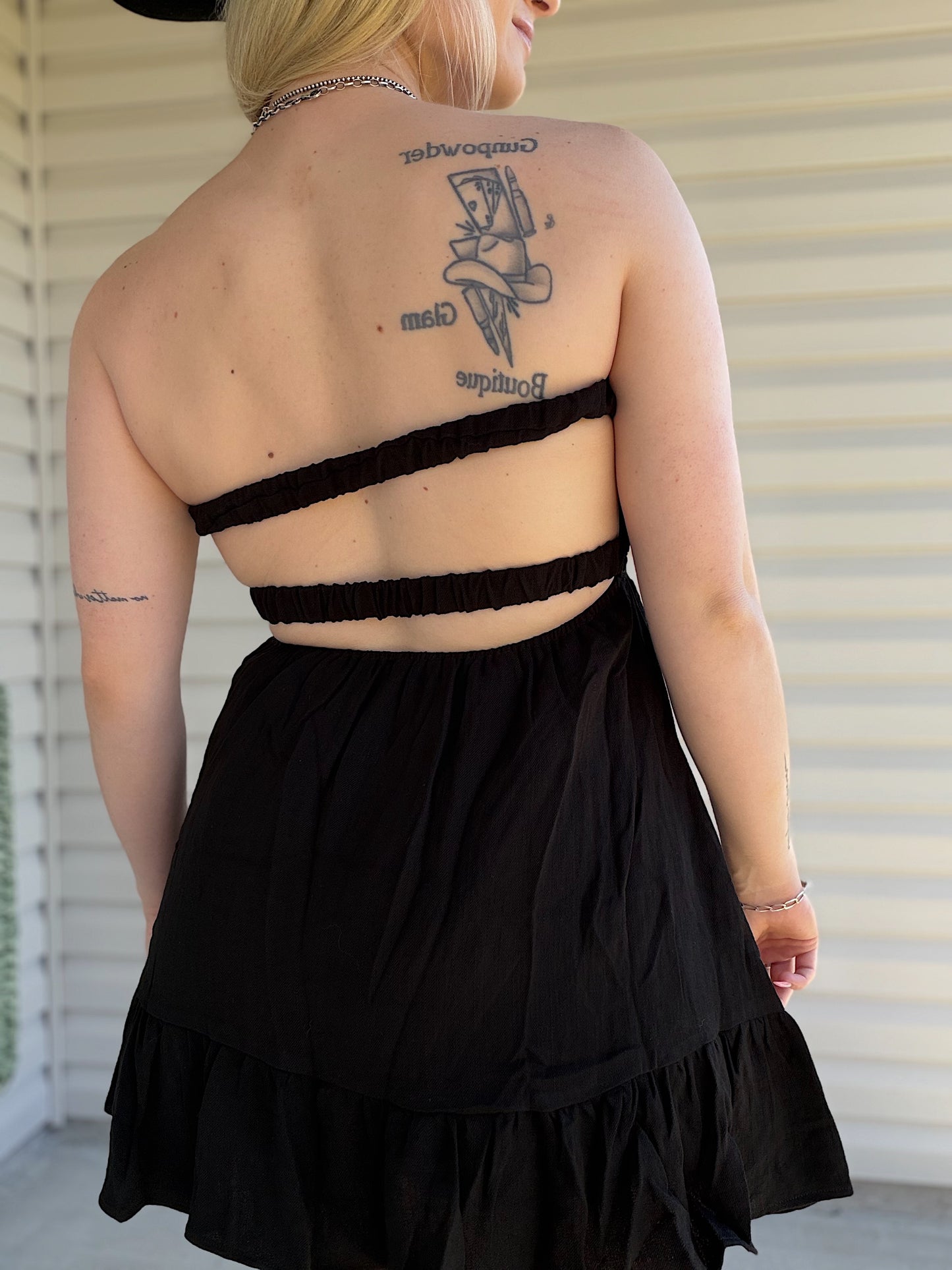 The Lil’ Black Dress (Open Back)