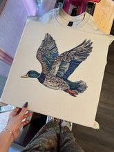 Load image into Gallery viewer, Faux Rhinestone Mallard TEE or CREWNECK
