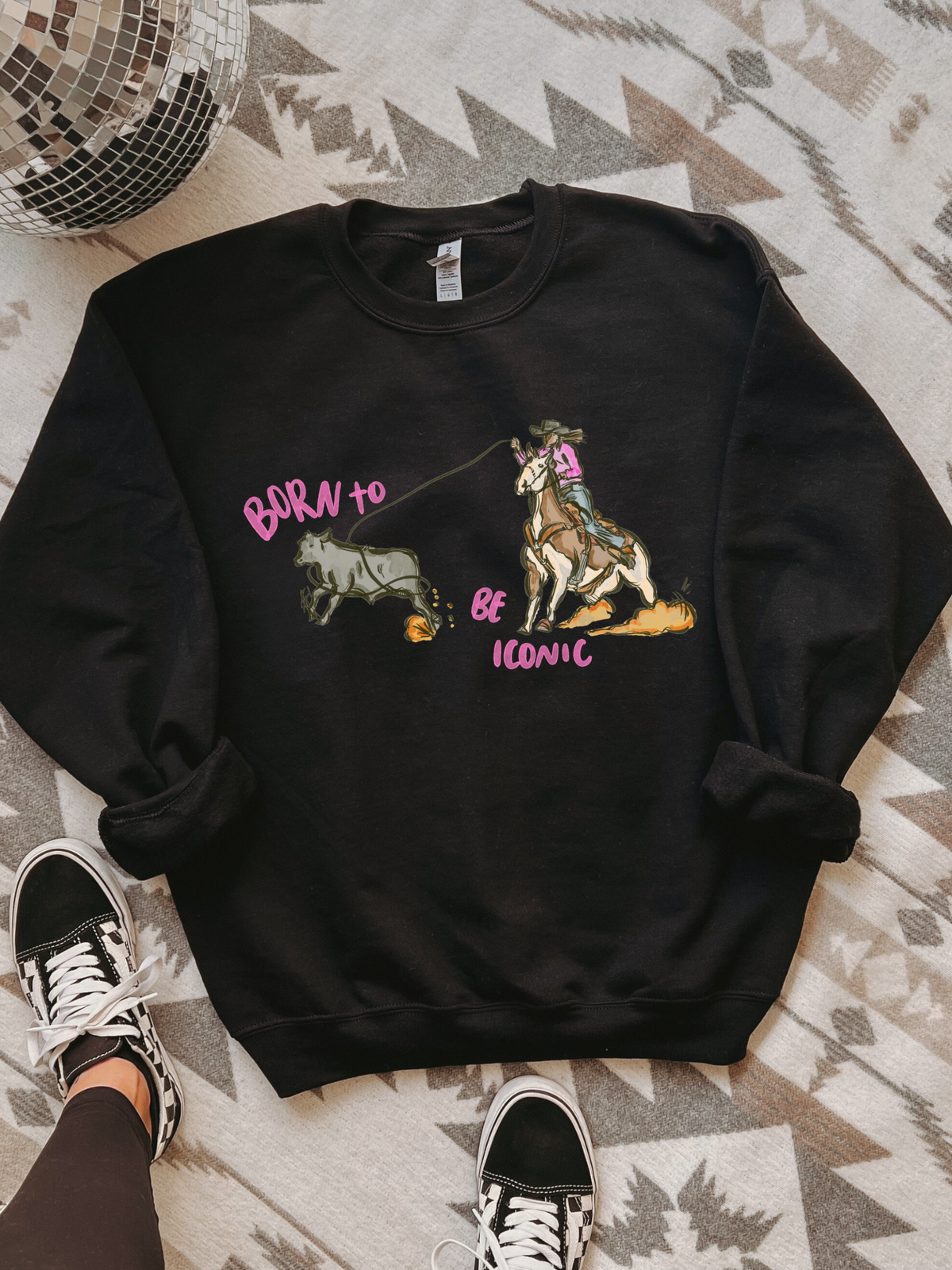 Iconic Cowgirl Crewneck