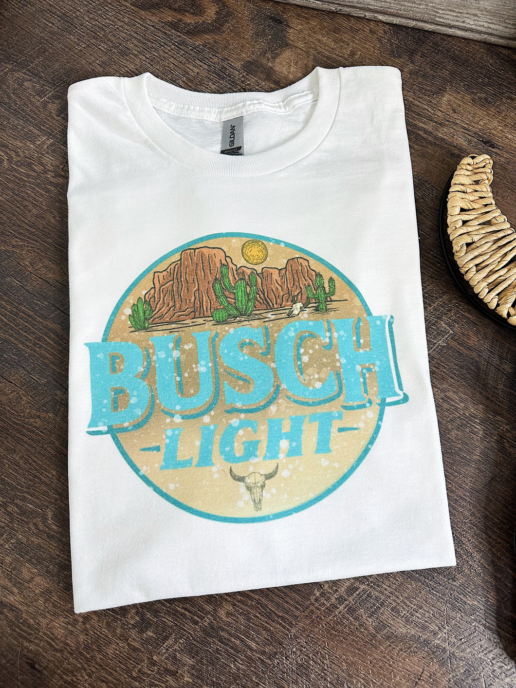 Desert Busch TEE or CREWNECK