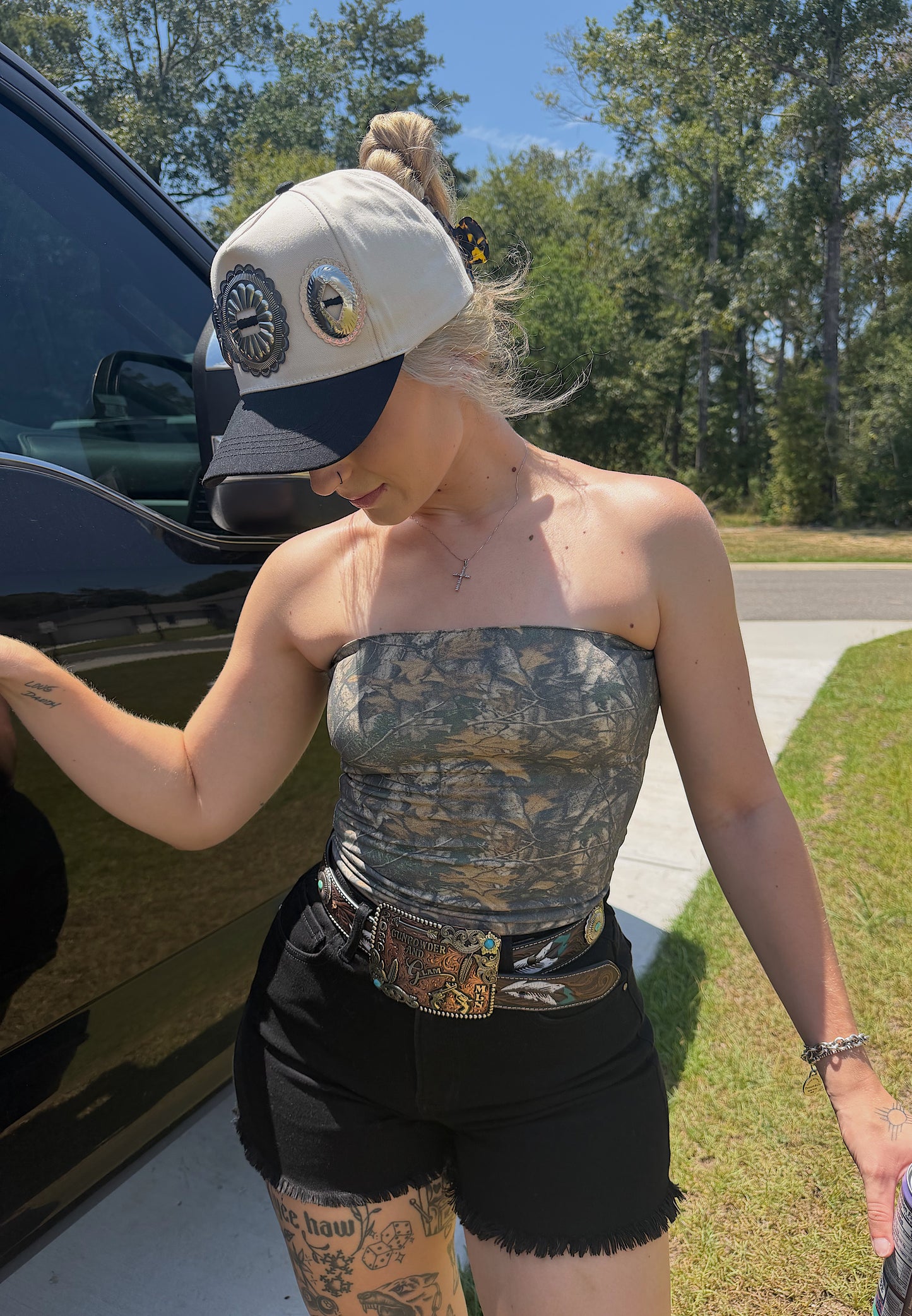 Camo Tube Top