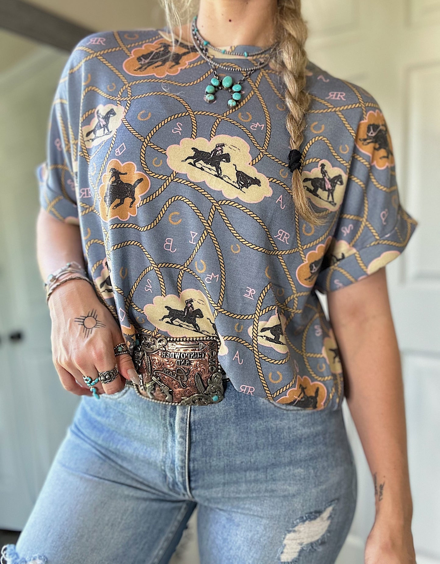 The Rancher Threads Oversized Top