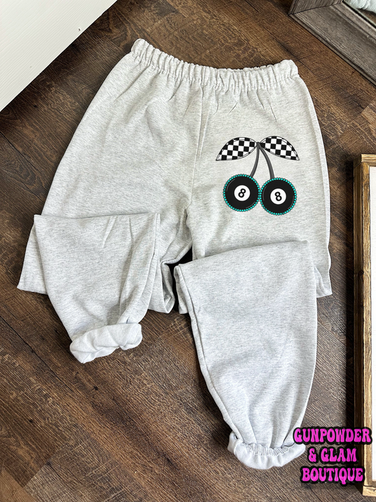 8 Ball Cherry Joggers