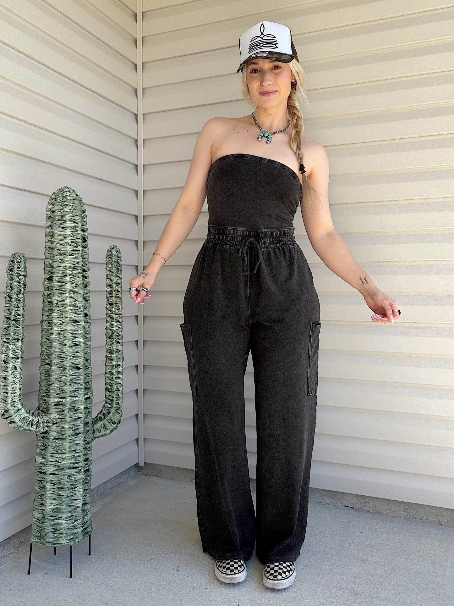 Wide-Leg Jumpsuit