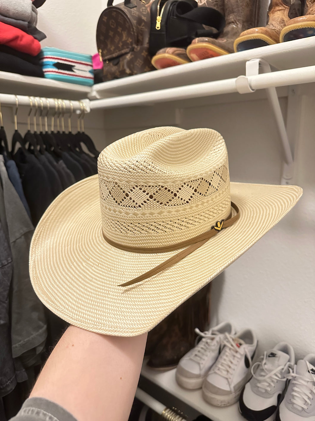 Straw Pro Hats Size 7 NEVER WORN