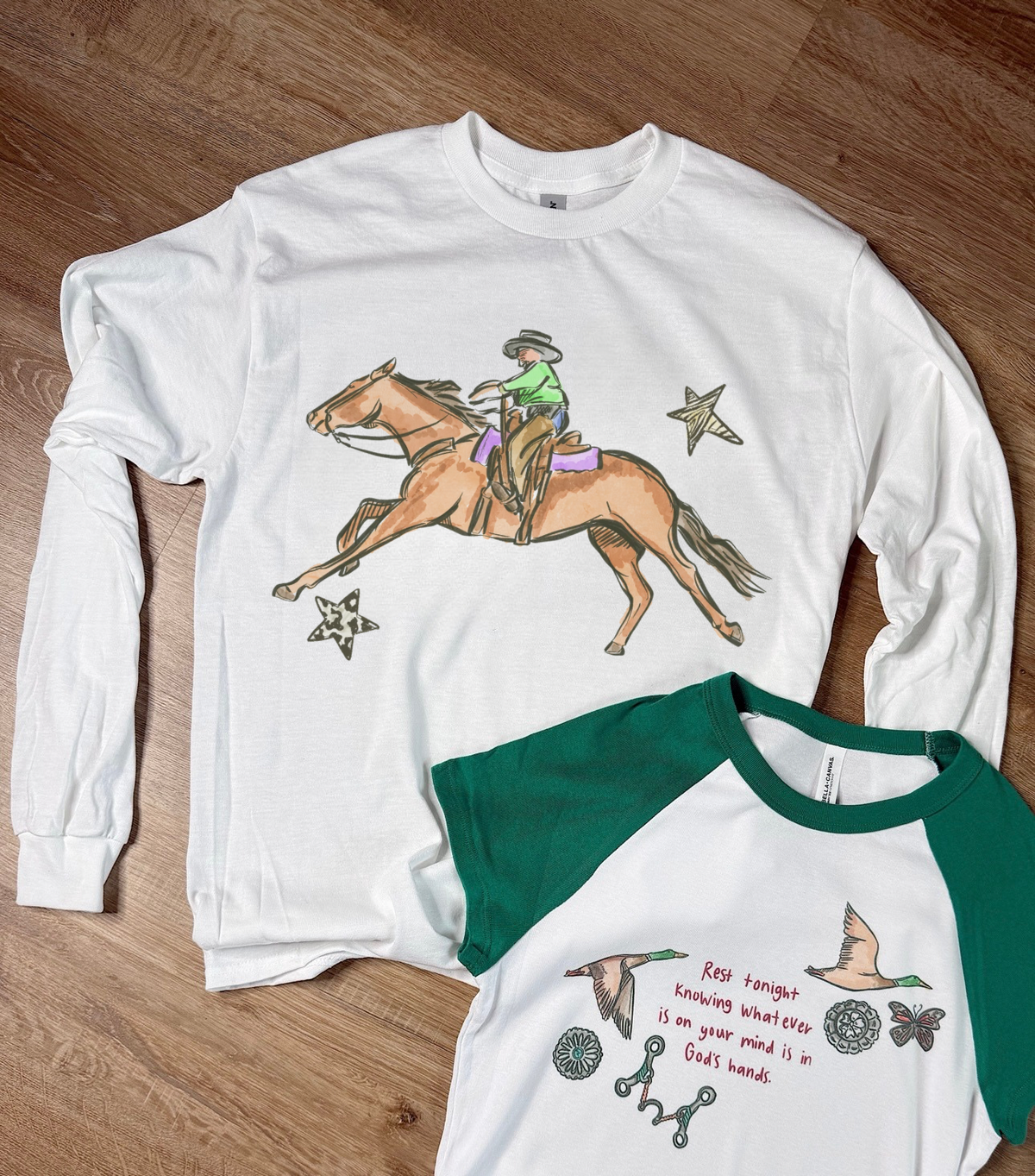 Cosmic Cowboy Long Sleeve Tee