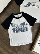 Load image into Gallery viewer, Cowboy Scene Baby Tee

