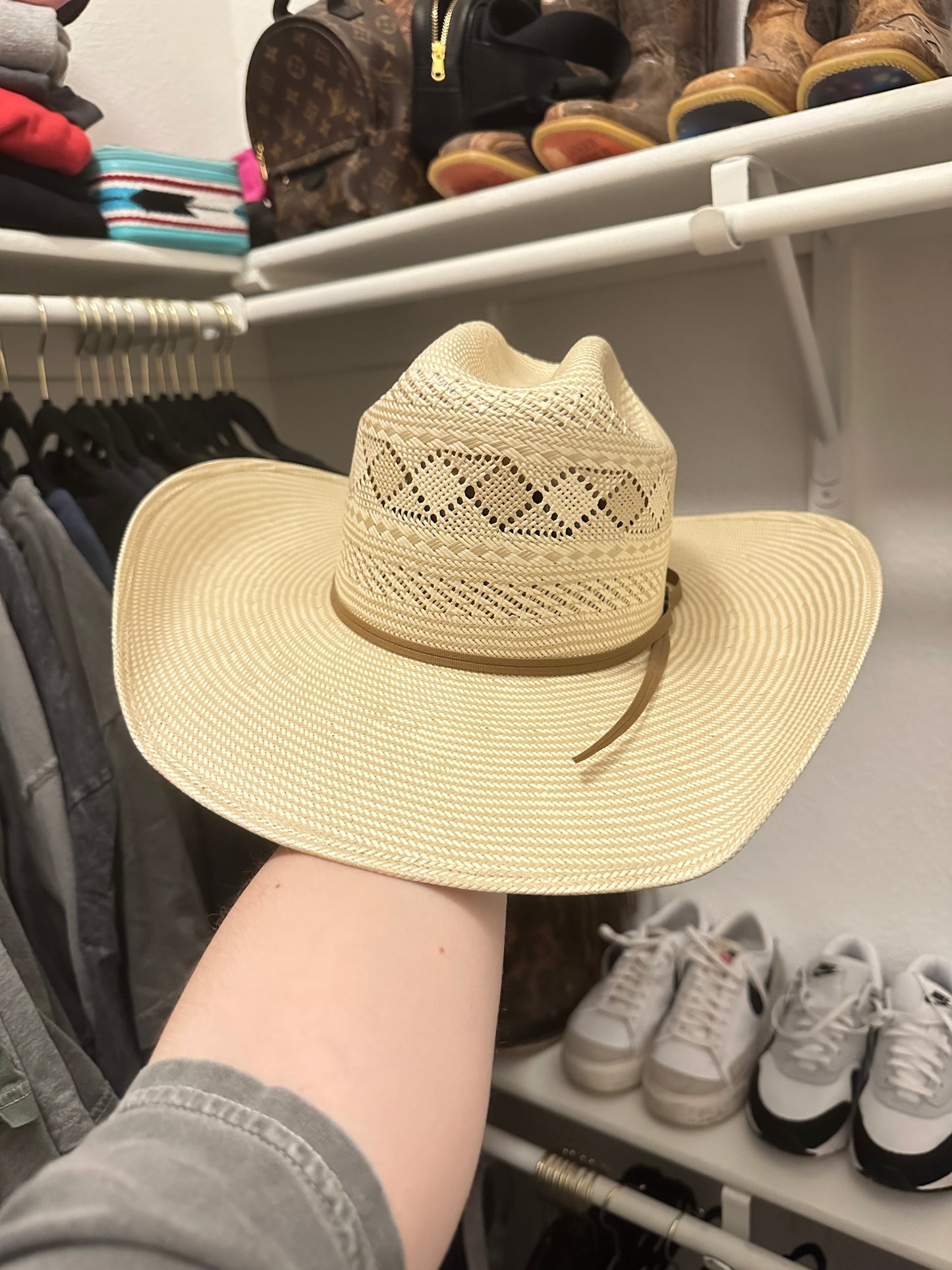 Straw Pro Hats Size 7 NEVER WORN