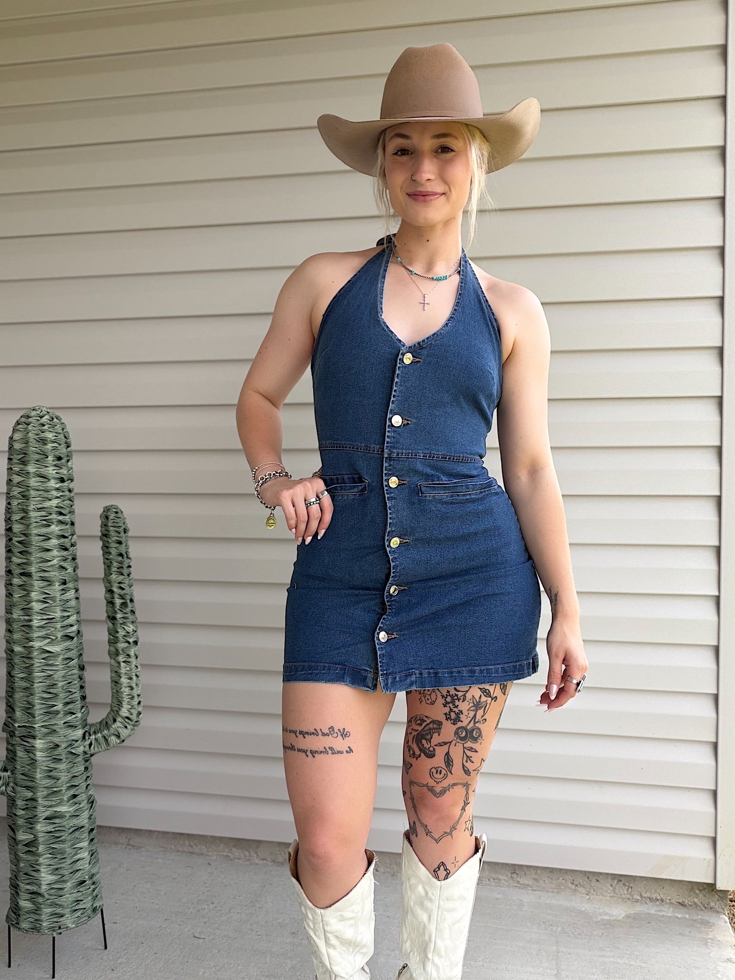 The Bluebell Denim Dress