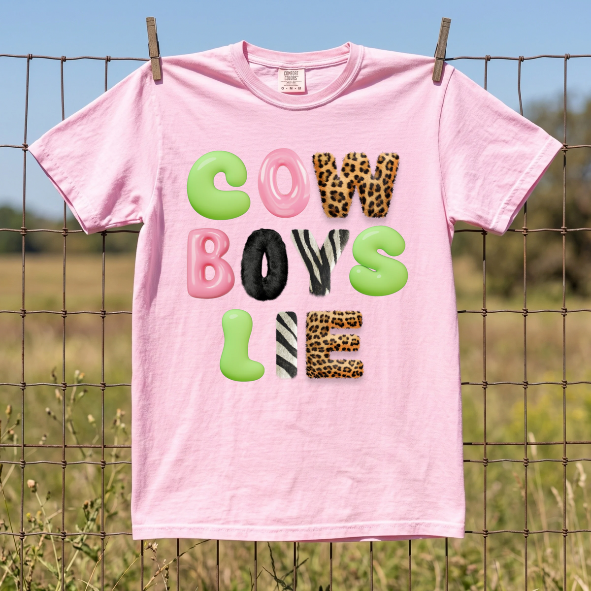 Cowboys Lie COMFORT COLORS TEE