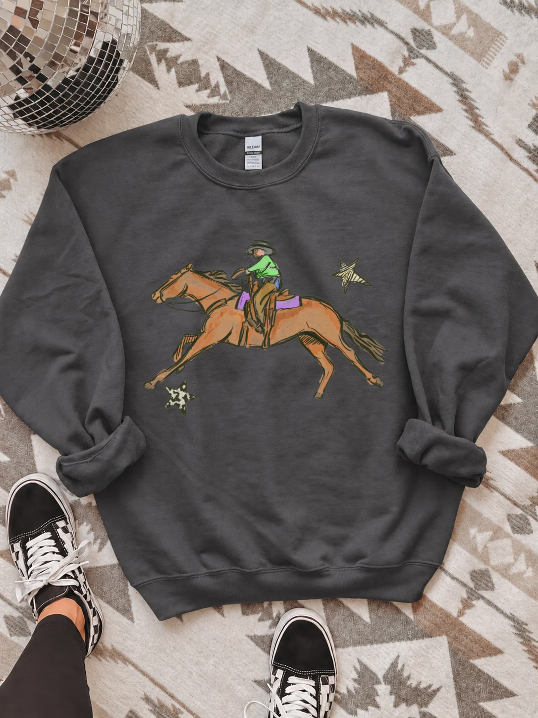 Cosmic Cowboy Crewneck