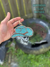 Load image into Gallery viewer, Cowboy Skelly Car Freshie
