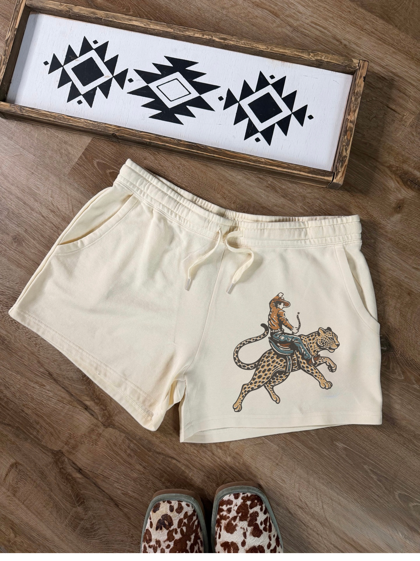Cowboy Jaguar Lounge Shorts