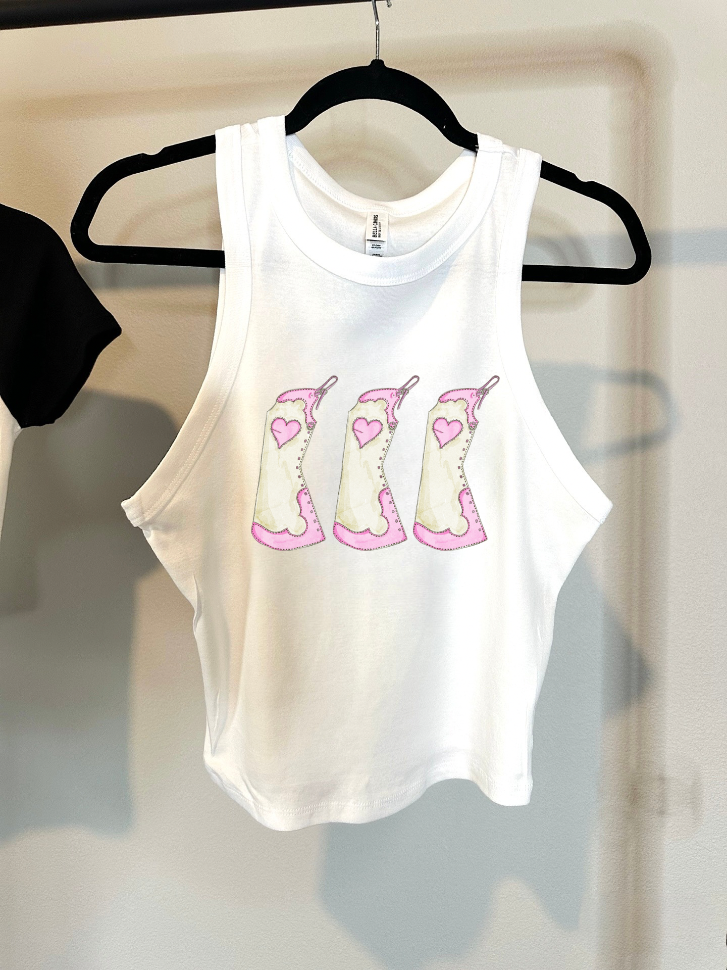 Sweetheart Chaps Cropped Tank