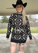 Load image into Gallery viewer, The Aztec Sweater Dress
