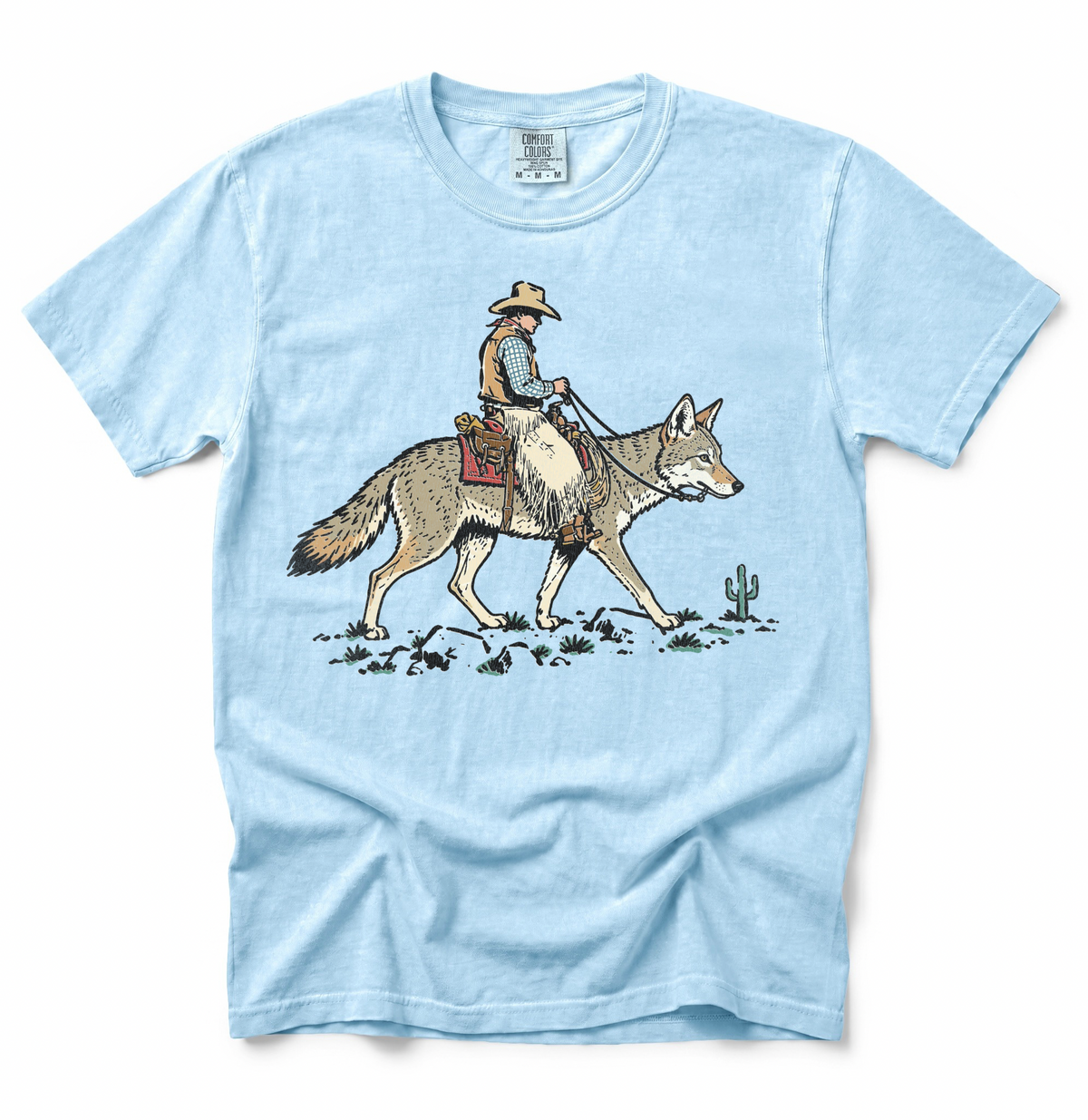 Coyote Cowboy COMFORT COLORS TEE