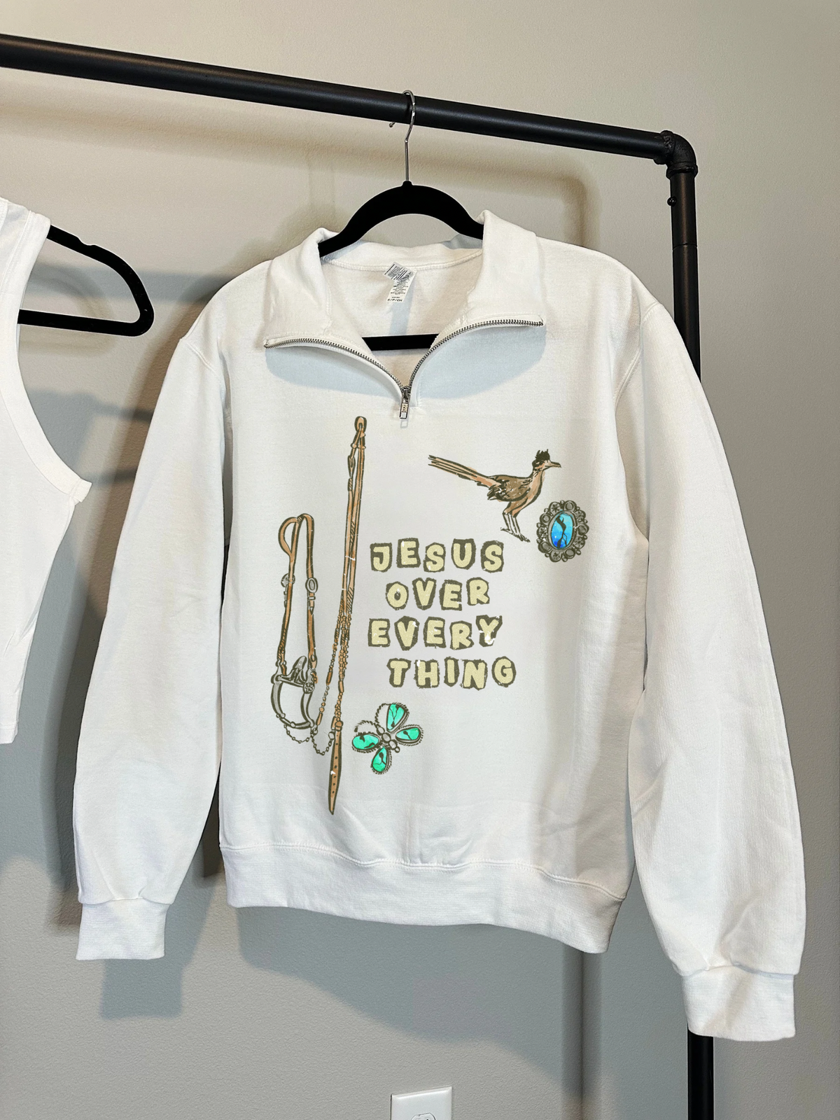 Jesus Over Everything Quarter Zip