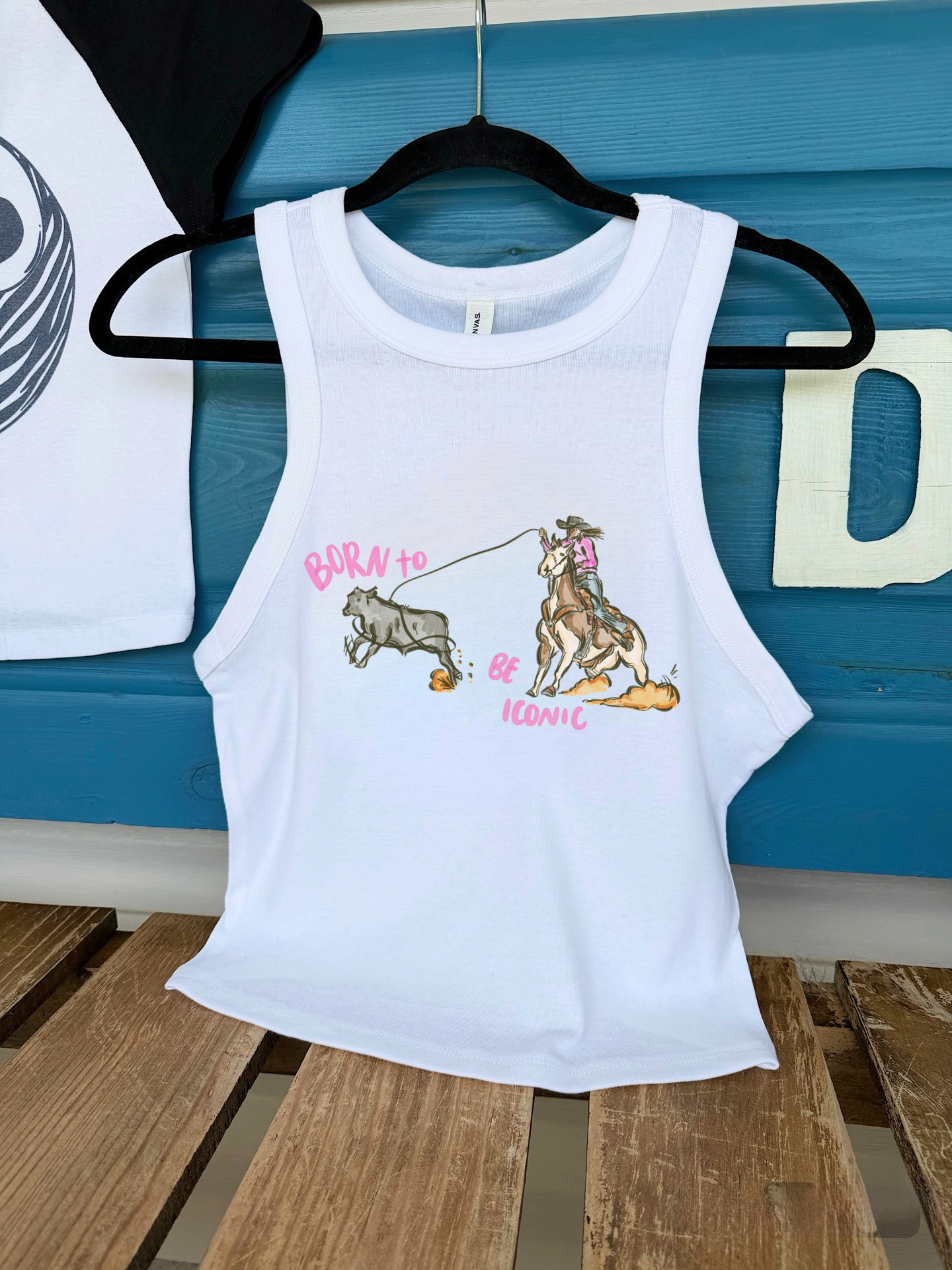 Iconic Cowgirl Cropped Tank