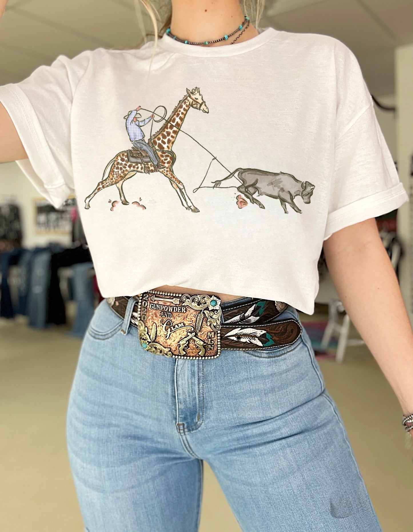 Safari Wrangler TEE or CREWNECK