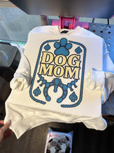 Load image into Gallery viewer, Turquoise Dog Mom TEE or CREWNECK
