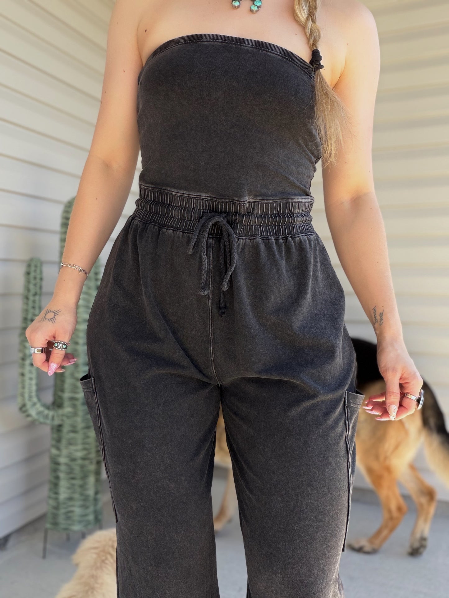 Wide-Leg Jumpsuit