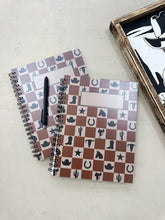 Load image into Gallery viewer, Western Checkered Notebook
